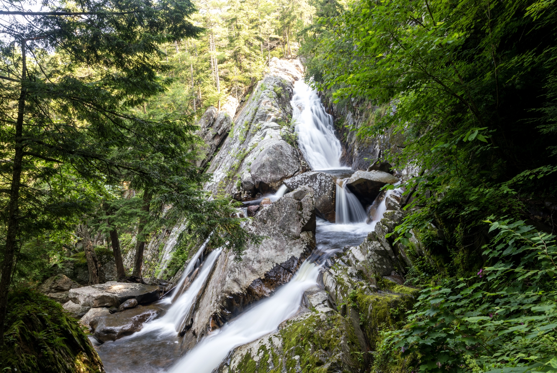 Luna Falls near Lake Dunmore, Vermont
